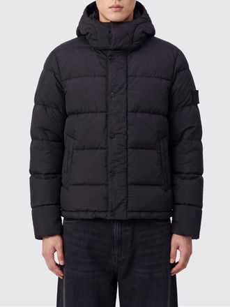 Stone Island Jacket Men color Black