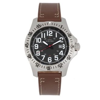 Elevon Watches Aviator Black Dial Mens Watch ELE120-10