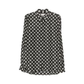 Dries Van Noten Casual Shirts, male, Black, Size: XL Shirt