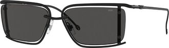 Diesel DL1002 109/87 Mens Sunglasses Black Size 57
