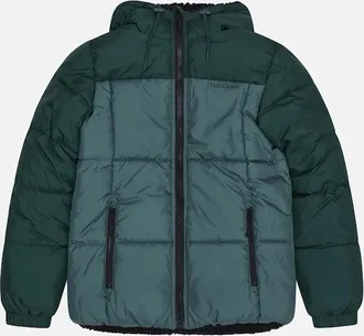 Reebok Mens RB2103 Reversible Puffer Sherpa - Hunter Green - Size: 40/Regular