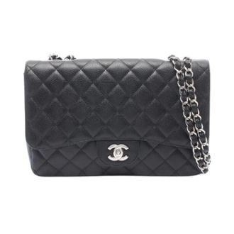 Chanel Pre-owned Vintage Shoulder Bag - Dames - Pre-owned - Zwart - Maat: ONE Size Leer