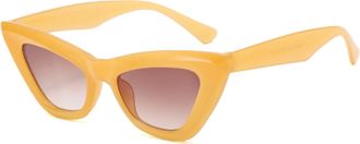 Generic Retro Cat Eye Street Shot Men and For Women Sunglasses, Outdoor Vacation Beach Glasses (Color : C, Size : Medium) 2026