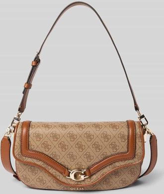 Guess Handtasche mit Label-Detail Modell DEA in Anthrazit, Gr&ouml;&szlig;e 1
