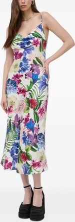 Guess Co floral slip dress - women - Fabric - S - White