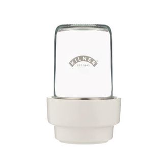 Kilner Food Prep Sprouting Set with Glass Jar and Ceramic Base in Clear at Nordstrom
