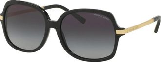 Michael Kors Lente/Zomer Dames Zonnebrillen Collectie - Dames - Zonnebrillen - Zwart - 57 MM - Accessoires