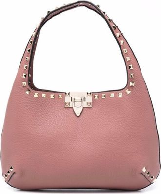 Valentino Garavani Valentino Pink Rockstud Shoulder Bag