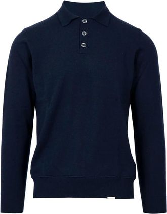 Roy Rogers ROY Rogers T-shirts en polos Blauw - Heren - Ronde hals truien - Blauw - M - Wol - Truien & Vesten