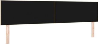 vidaXL Cabecero De Tela Geometric Con Cabecera Crema 200 Cm Tela Vidaxl