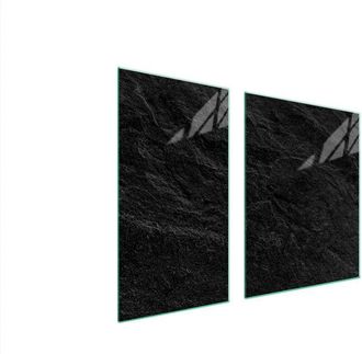 OEM Placa Protectora De Vidrio Para Estufa 90x52 Pizarra