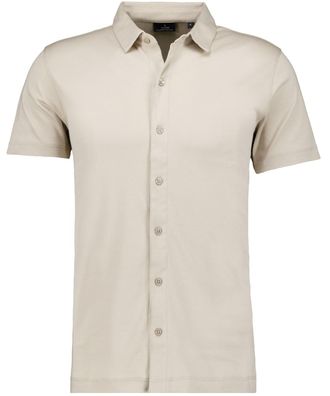Ragman Poloshirt RAGMAN, Herren, Gr. S, beige (hell, beige, 209), Baumwolle, regular fit, ohne Ausschnitt, Shirts Poloshirt