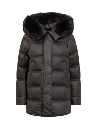 Peuterey Black Quilted Hood Jackets