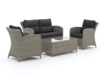 Intenso Furniture Intenso Leone/Milano stoel-bank loungeset 4-delig