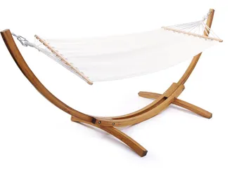 Habitat et Jardin Habitat Et Jardin - Amaca Di Legno Con Tela Di Cotone dallas - 3 M - Ecru