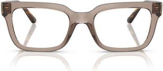 Vogue Eyewear 50mm Pillow Optical Glasses in Transparent at Nordstrom