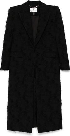 Nissa Cappotto con frange - Nero