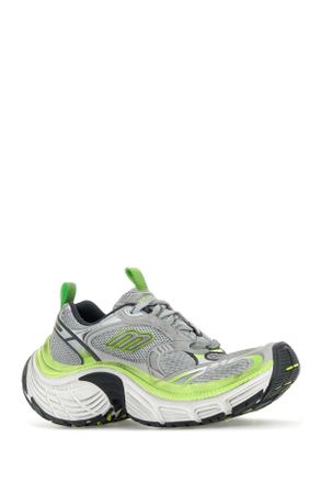 Balenciaga Mens Multicolor Mesh And Rubber 6xl Sneakers Grywhitgrenflyel