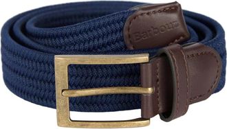 Barbour Rekbare tailleband in verschillende kleuren - Heren - Riemen - Blauw - L - Accessoires