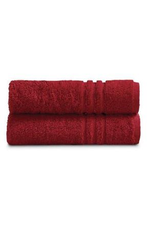 Ella Jayne Home 2-Pack Cotton Hand Towel Set in Red at Nordstrom Rack