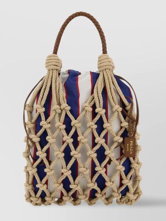 Prada mesh shoulder bag