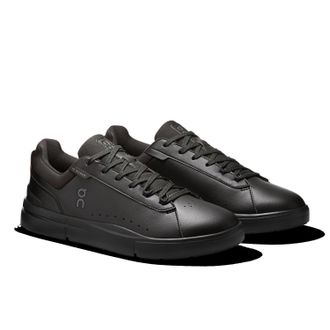 On Mens Roger Sneakers In Black/black