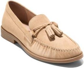 Cole Haan Stassi Tassel Loafer in Buckwheat Suede at Nordstrom Rack, Size 6.5