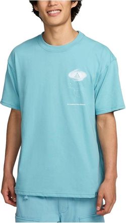 Nike x ACG Dri-FIT Graphic T-Shirt Asia Sizing Denim Turquoise FZ5276-464