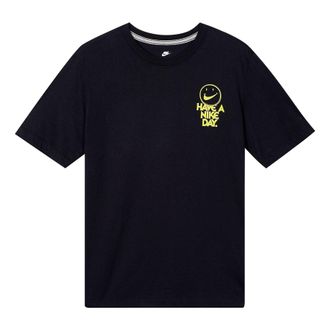 Nike Sportswear Printed Short Sleeve TEE Men Black CW4818-010