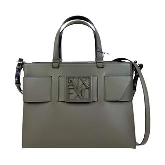 A|X Armani Exchange Handbags, female, Green, Size: ONE SIZE Susy Big Tote