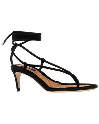 Dsquared2 Dsquared Twin Heeled Leather Sandal