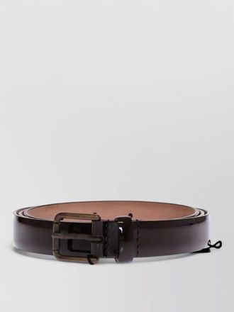 Dolce & Gabbana leather logo belt