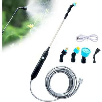 OEM Pulverizador El&eacute;ctrico Para Jard&iacute;n, Pulverizador Para Techos, Pulverizador El&eacute;ctrico, Pulverizador Con Lanza Telesc&oacute;pica Con 4 Boquillas Y Manguera De
