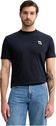 Karl Lagerfeld T-shirt - Heren - T-shirts - Zwart - S - Katoen - Tops