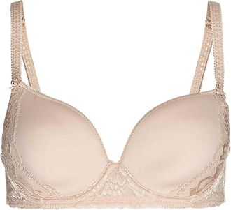 Simone P&eacute;r&egrave;le Womens 12H315 Promesse 3D Spacer T-shirt Bra - Beige Polyamide - Size 36E