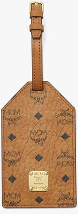 MCM Ottomar Luggage Tag In Visetos