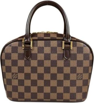 Louis Vuitton Pre-owned Handbags, female, Brown, Size: ONE SIZE Pre-owned Vintage Damier Canvas Handbag