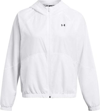 Under Armour Dames/Dames Rival Sportjack met lange mouwen (Wit)