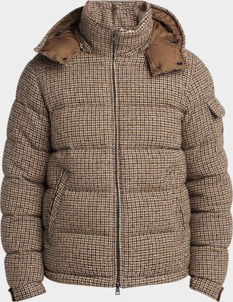 Moncler Men & apos;s Montgenevre Knit Puffer Jacket