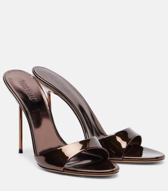 PARIS TEXAS Lidia 105 patent leather mules