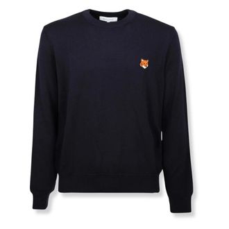 Maison Kitsun&eacute; Hombre, Jerseys, Azul, Talla: L
