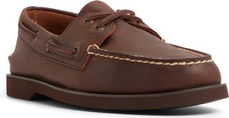 Sperry Top-Sider Authentic Original 2-Eye Double Sole Boat Shoe in Tan at Nordstrom, Size 10.5