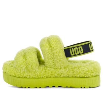 UGG (WMNS) UGG Oh Fluffita Platform Key Lime 1120876-KLM