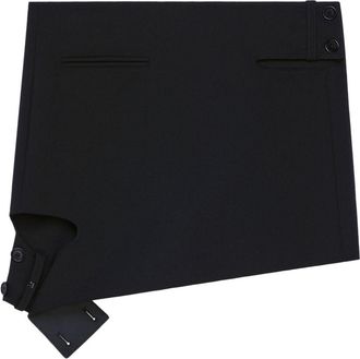 Courrèges Minigonna con dettaglio cut-out - Nero