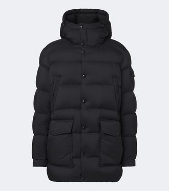 Moncler Abrigo de plumas Bretagne con capucha