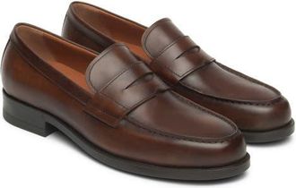 Nero Giardini Slip-On Penny Loafer in Brown at Nordstrom, Size 10-10.5Us