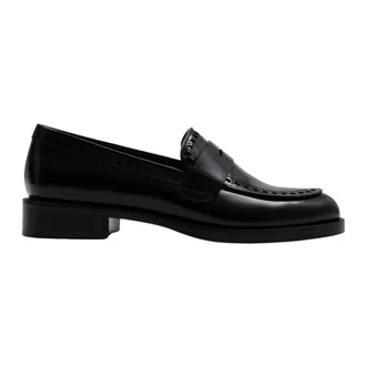 Parall&egrave;le Parallele - Caruso Loafer - Dames - Schoenen - Zwart - Maat: 37 1/2 EU Leer