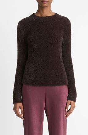 Vince Eyelash Metallic Sweater in Cherry Night Metallic at Nordstrom Rack, Size Medium