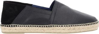 Castaner Slip-On Bovine Leather Jute Espadrilles