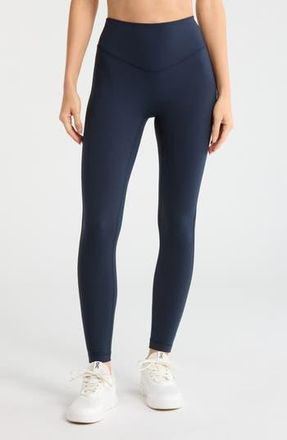 Yogalicious SKN High Waist Leggings in True Navy at Nordstrom Rack, Size X-Large